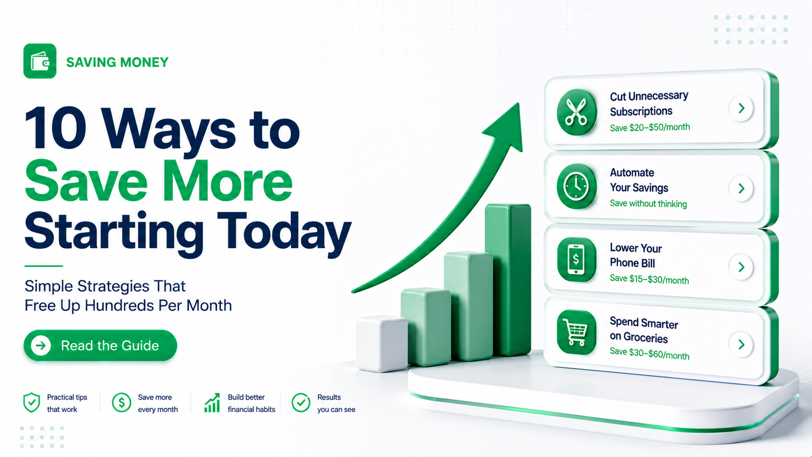 Simple proven strategies to save money fast for any income level