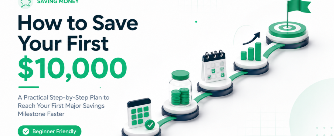 How to Save Your First $10,000 — Step-by-Step Plan