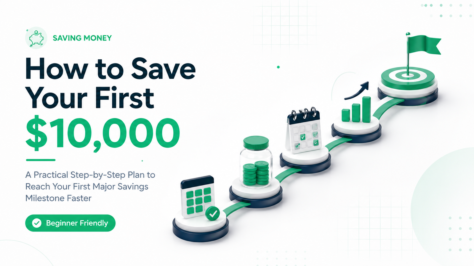How to Save Your First $10,000 — Step-by-Step Plan