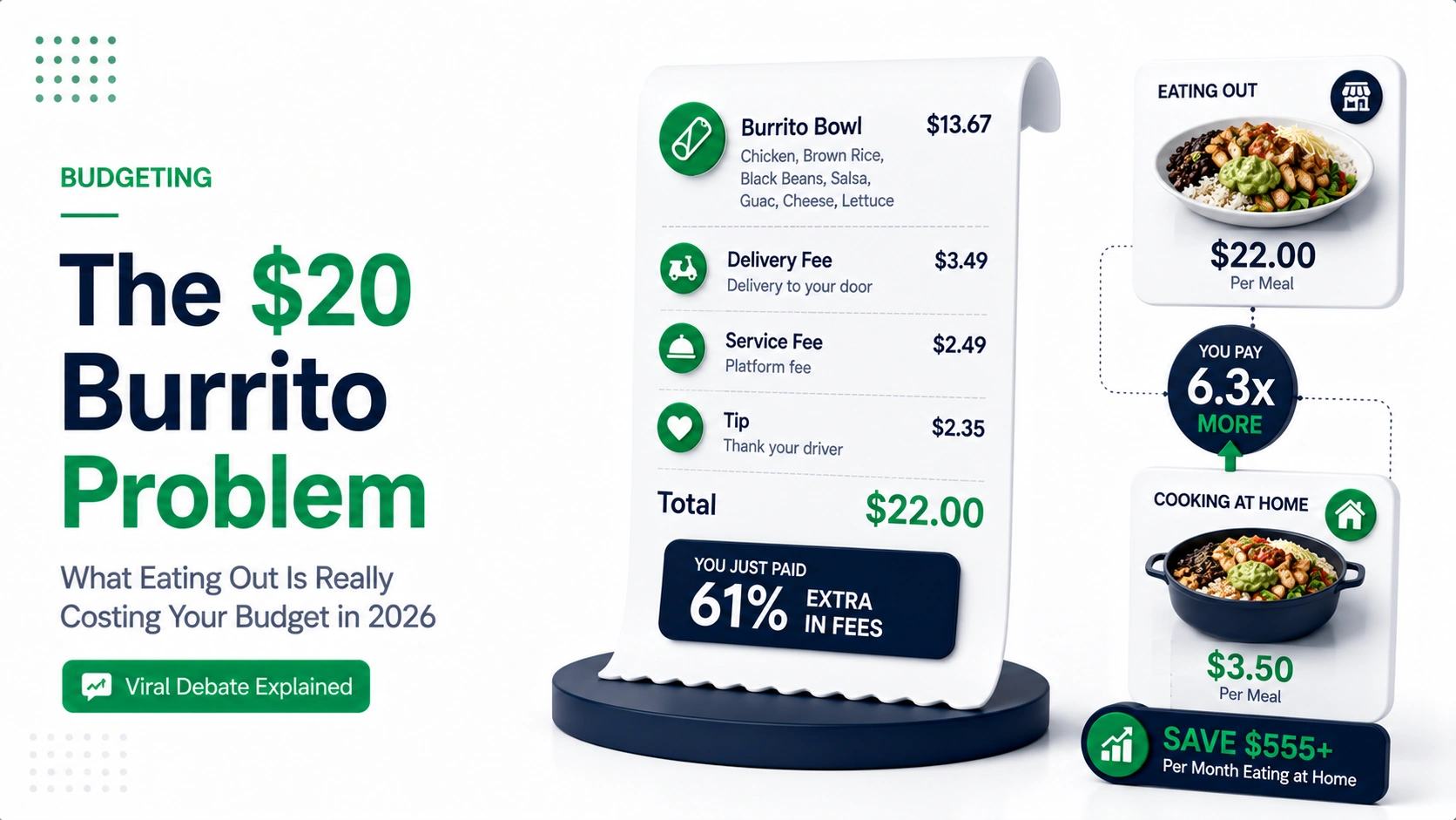 The $20 Burrito Economy — Food Costs in 2026